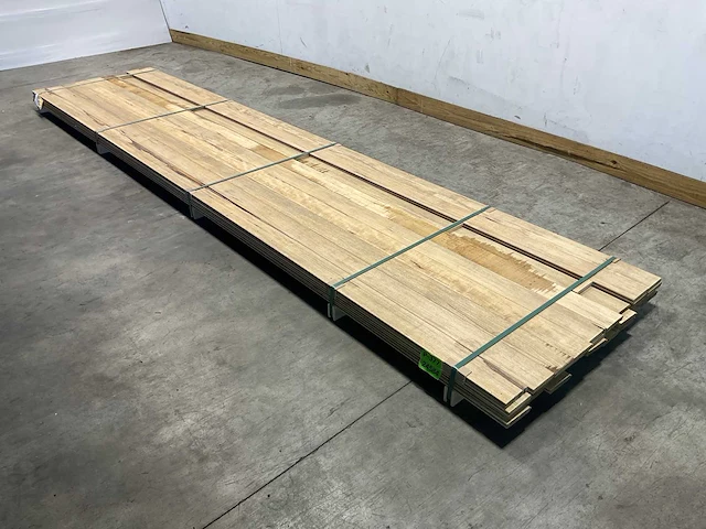 Fraké plank mes- en groef verbinding 455x11,7x2 cm (35x) - afbeelding 1 van  8