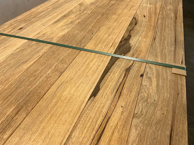 Fraké plank mes- en groef verbinding 455x14,2x2 cm (25x) - afbeelding 5 van  9