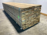 Fraké plank mes- en groef verbinding 455x14,2x2 cm (25x) - afbeelding 6 van  9