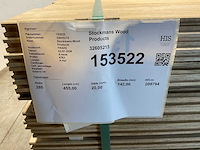 Fraké plank mes- en groef verbinding 455x14,2x2 cm (25x) - afbeelding 8 van  9