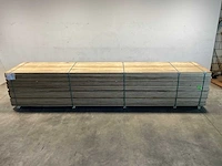 Fraké plank mes- en groef verbinding 455x14,2x2 cm (25x) - afbeelding 2 van  8