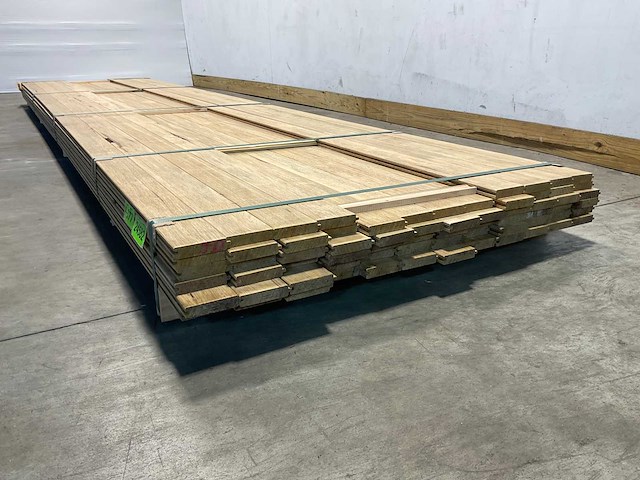 Fraké plank mes- en groef verbinding 455x9,2x2 cm (40x) - afbeelding 5 van  6