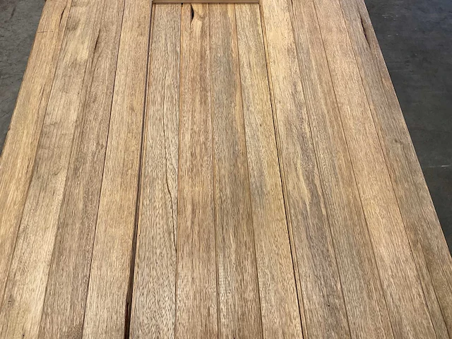 Fraké plank mes- en groef verbinding 455x9,2x2 cm (40x) - afbeelding 4 van  8