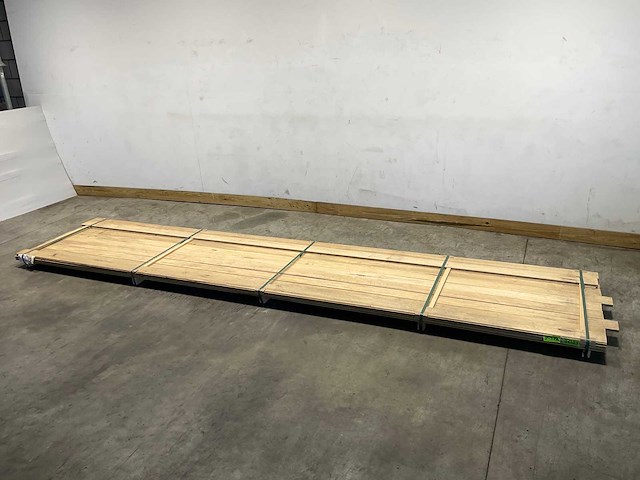 Fraké plank mes- en groef verbinding 485x11,7x2 cm (21x) - afbeelding 2 van  8