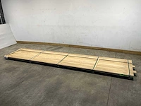 Fraké plank mes- en groef verbinding 485x11,7x2 cm (21x) - afbeelding 2 van  8