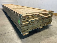 Fraké plank mes- en groef verbinding 485x14,2x2 cm (30x) - afbeelding 6 van  8