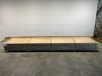 Fraké plank mes- en groef verbinding 485x14,2x2 cm (30x) - afbeelding 2 van  8