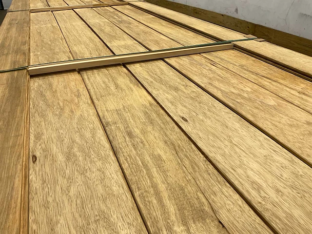 Fraké plank mes- en groef verbinding 485x14,2x2 cm (30x) - afbeelding 3 van  8