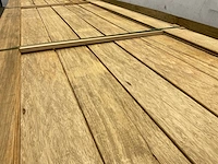 Fraké plank mes- en groef verbinding 485x14,2x2 cm (30x) - afbeelding 3 van  8