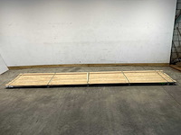 Fraké plank mes- en groef verbinding 515x11,7x2 cm (11x) - afbeelding 2 van  9