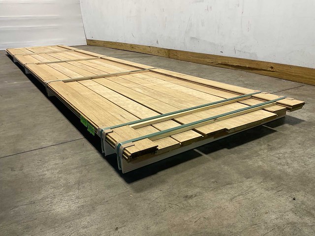 Fraké plank mes- en groef verbinding 515x11,7x2 cm (11x) - afbeelding 6 van  9