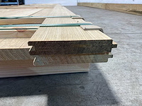 Fraké plank mes- en groef verbinding 515x11,7x2 cm (11x) - afbeelding 7 van  9