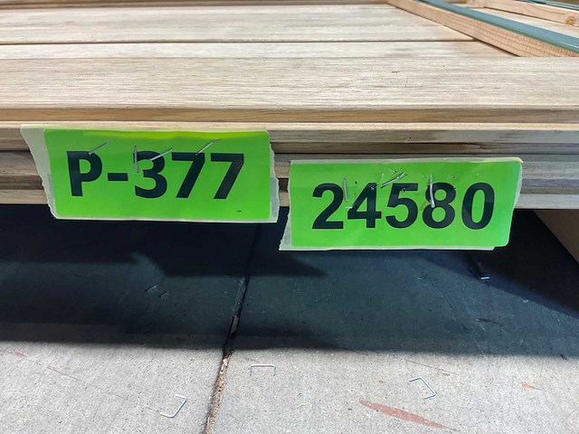 Fraké plank mes- en groef verbinding 515x11,7x2 cm (11x) - afbeelding 9 van  9