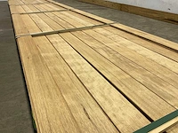 Fraké plank mes- en groef verbinding 515x11,7x2 cm (11x) - afbeelding 3 van  8
