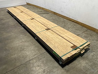 Fraké plank mes- en groef verbinding 515x14,2x2 cm (24x) - afbeelding 1 van  8