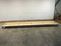 Fraké plank mes- en groef verbinding 515x14,2x2 cm (24x) - afbeelding 2 van  8