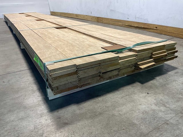 Fraké plank mes- en groef verbinding 515x14,2x2 cm (24x) - afbeelding 6 van  8