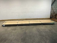 Fraké plank mes- en groef verbinding 515x14,2x2 cm (24x) - afbeelding 2 van  8
