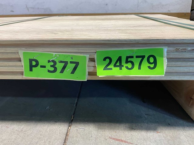 Fraké plank mes- en groef verbinding 545x11,7x2 cm (26x) - afbeelding 6 van  9