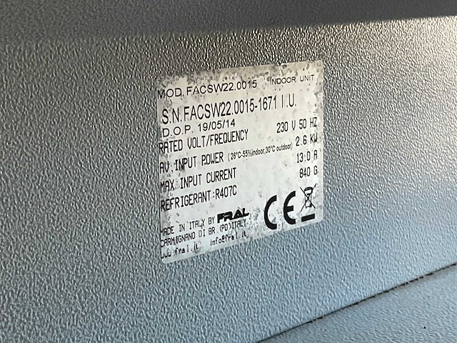 Fral facsw22 airconditioning (2x) - afbeelding 8 van  8