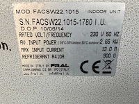Fral facsw22 airconditioning (9x) - afbeelding 5 van  5