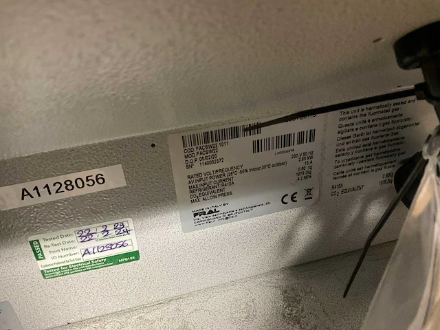 Fral facsw22 mobiele airco binnenunit - afbeelding 4 van  6