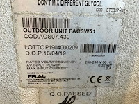 Fral facsw51 airconditioning - afbeelding 9 van  10