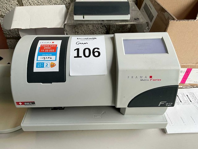 Frama f12 matrix frankeermachine - afbeelding 2 van  4