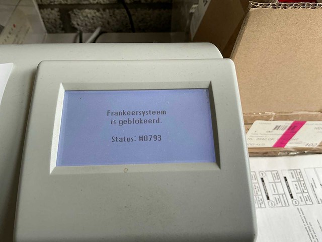 Frama f12 matrix frankeermachine - afbeelding 3 van  4