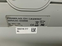 Frama matrix f4 frankeermachine - afbeelding 8 van  8