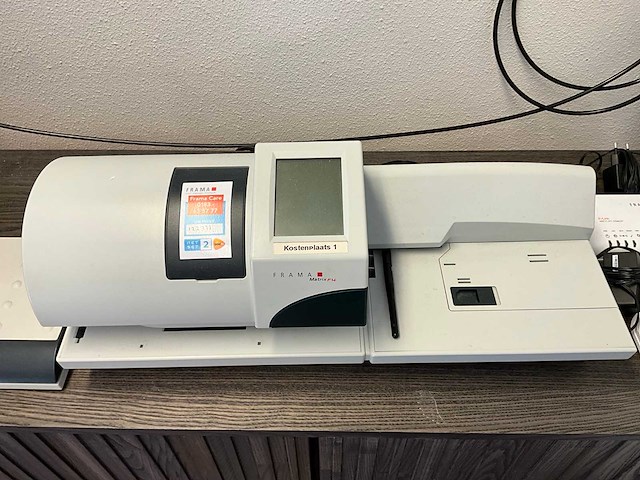 Frama matrix f4 frankeermachine - afbeelding 3 van  5