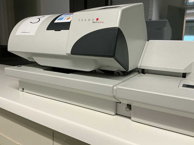 Frama matrix f4 frankeermachine - afbeelding 6 van  7