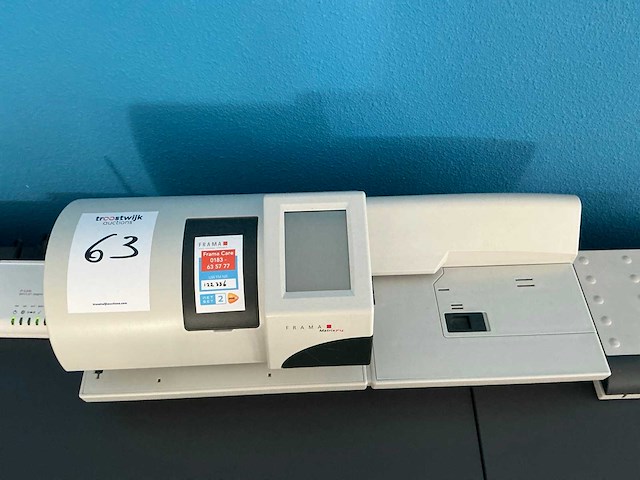 Frama matrix f4 frankeermachine - afbeelding 4 van  10