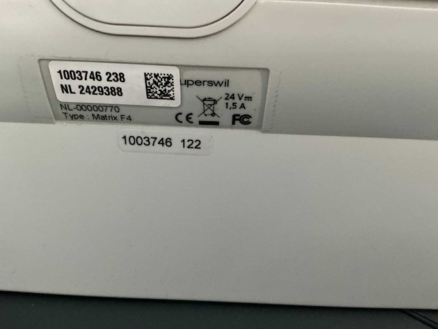 Frama matrix f4 frankeermachine - afbeelding 10 van  10