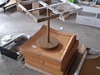 Frame bijzettafel | goudkleurig, 2026 - afbeelding 1 van  5