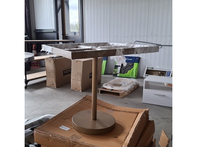 Frame bijzettafel | goudkleurig, 2026 - afbeelding 2 van  5