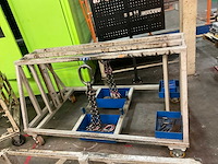 Frame met hijskettingen en met kantelinrichting - afbeelding 6 van  12