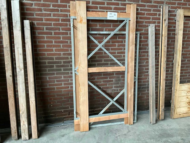 Frame voor tuinpoort 155x100 cm - afbeelding 1 van  2