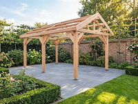 Frameconstructie klassiek zadeldak - 1530x410x340 cm - afbeelding 1 van  7