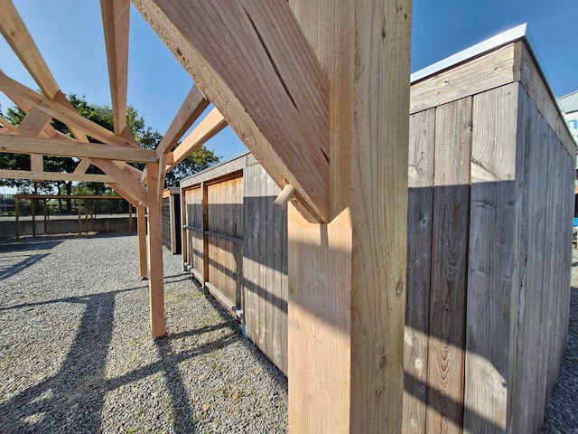 Frameconstructie klassiek zadeldak - 930x410x340 cm - afbeelding 3 van  3