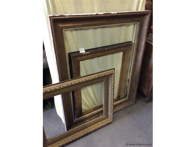 Frames 3stuks (grootste 100x121) - afbeelding 1 van  3