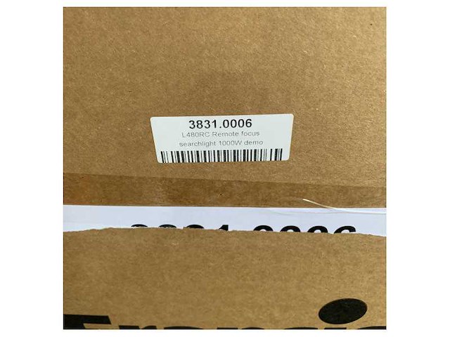 Francis l480rc-1000w electric remote controlled searchlight 230v - afbeelding 8 van  8