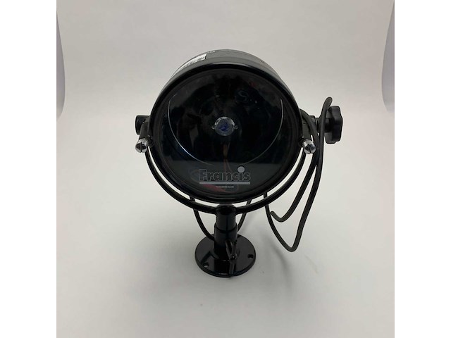 Francis mk1 spec 24v hand controlled fixed searchlight black - afbeelding 2 van  6