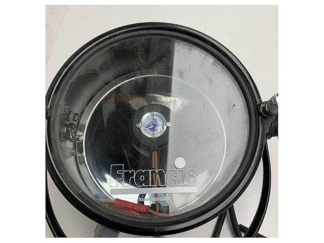 Francis mk1 spec 24v hand controlled fixed searchlight black - afbeelding 6 van  6