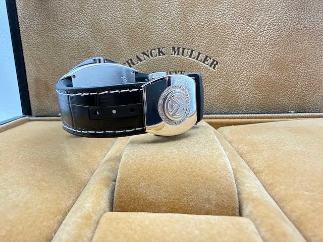 Franck muller vanguard | 44mm | diamonds | black - afbeelding 3 van  13