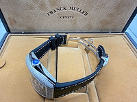 Franck muller vanguard | 44mm | diamonds | black - afbeelding 4 van  13