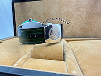 Franck muller vanguard | 44mm | diamonds | green - afbeelding 13 van  13