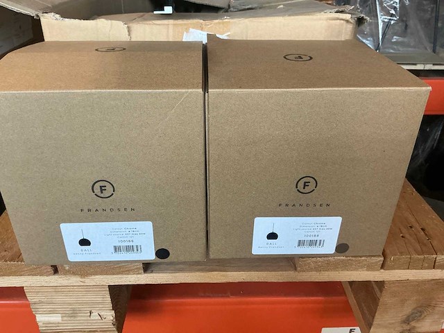 Frandsen ball ø18 metallic chroom hanglamp (2x) - afbeelding 2 van  3