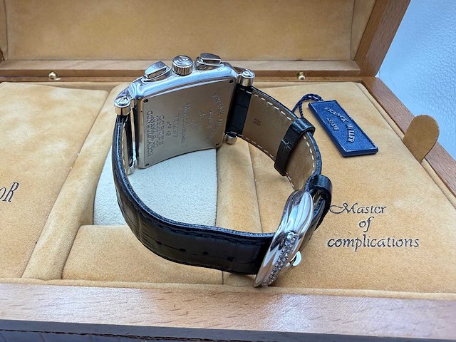 Frank muller cortez 10.000 e cc conquistador | 13 limited | 14k white gold - afbeelding 4 van  14