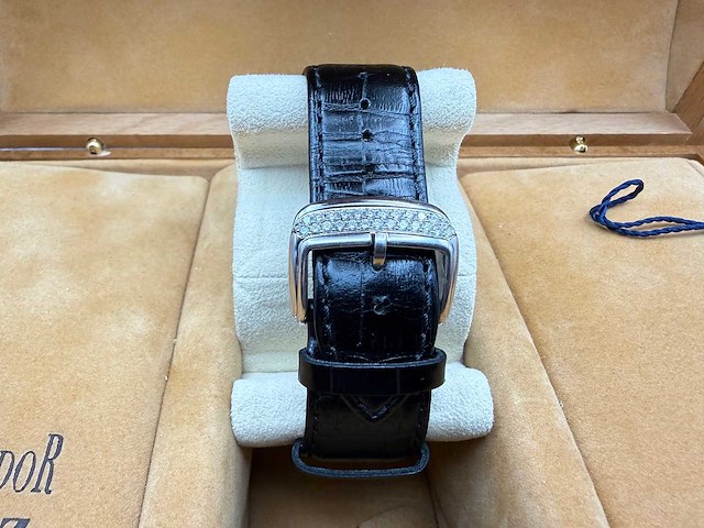 Frank muller cortez 10.000 e cc conquistador | 13 limited | 14k white gold - afbeelding 10 van  14